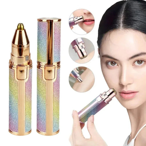 Painless Facial Hair Remover 2-in-1 – Eyebrow Trimmer (USB Rechargeable)