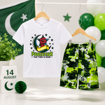 14 August Boy's Printed Shirt And Shorts Set thumbnail 2