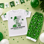 14 August 2 Pcs Boy's Shirt And Shorts Set thumbnail 3