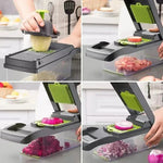 16-in-1 Mandoline Slicer & Vegetable Chopper | Multifunctional Food Cutter & Grater thumbnail 4