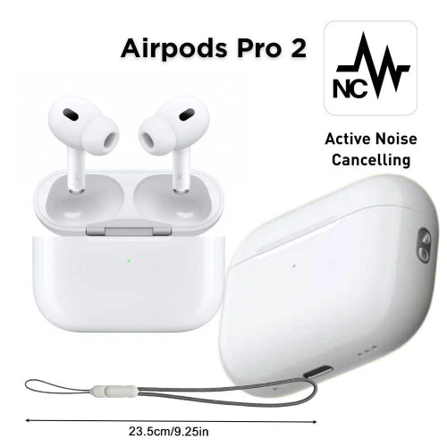 AirPods Pro 2 | Wireless Earbuds with ANC Technology | Super Bass & Bluetooth | Pop-Up Feature
