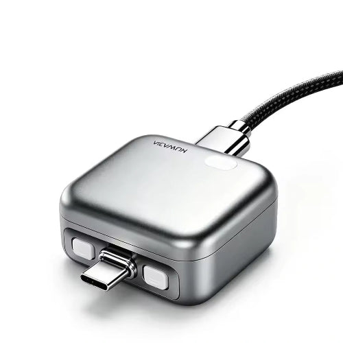 Automatic Charging Disconnector | Model LX-007 | Smart Auto Power Cut-Off Battery Protector | Type-C to Type-C Fast Charging Guardian