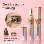 Painless Facial Hair Remover 2-in-1 – Eyebrow Trimmer (USB Rechargeable) thumbnail 4